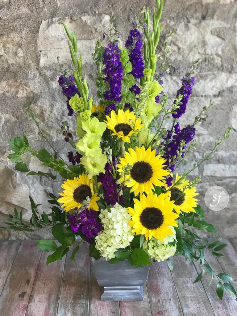 Sunflower Tribute Urn